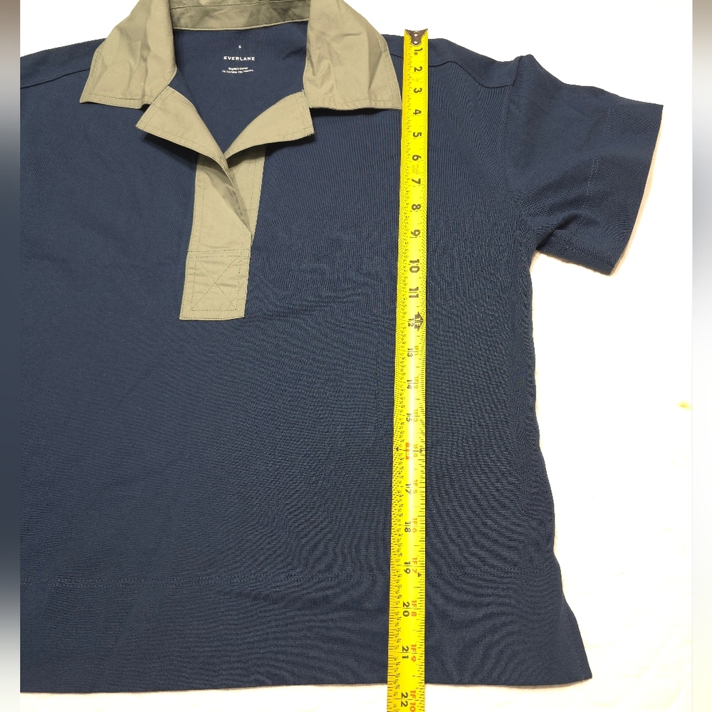 Everlane The Retro Jersey Polo Women's Size Small - Picture 7 of 9